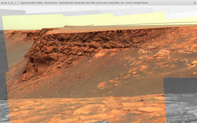 Midnight Planets (โปรแกรม Midnight Planets สำรวจภาพบนดาวอังคาร บน Mac) : 