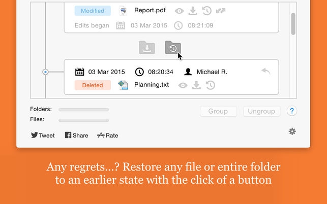 Revisions for Dropbox (โปรแกรม Revisions for Dropbox เช็คกิจกรรมทำงาน Dropbox บน Mac) : Revisions for Dropbox (โปรแกรม Revisions for Dropbox เช็คกิจกรรมทำงาน Dropbox บน Mac) :