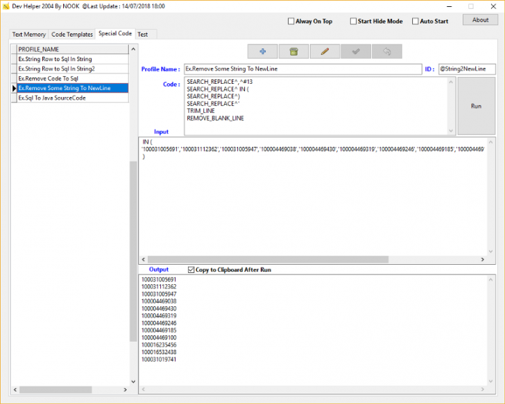 Dev Helper (โปรแกรมช่วยเขียนโค้ด สำหรับโปรแกรมเมอร์ บน PC ฟรี) : 