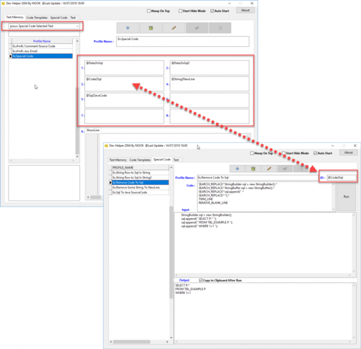 Dev Helper (โปรแกรมช่วยเขียนโค้ด สำหรับโปรแกรมเมอร์ บน PC ฟรี) : 