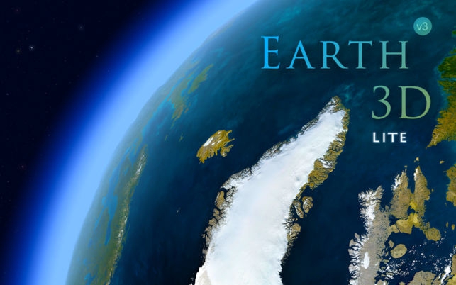โปรแกรมพื้นหลังโลกในอวกาศ Earth 3D Lite โปรแกรมพื้นหลังโลกในอวกาศ Earth 3D Lite