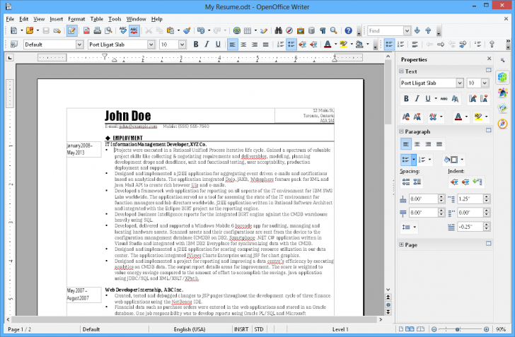 โปรแกรมออฟฟิศ Apache OpenOffice