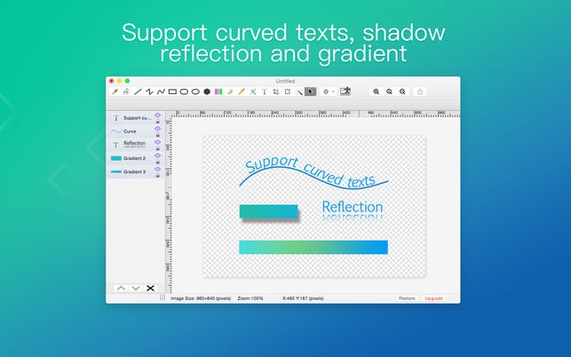Paint S (โปรแกรม Paint S เครื่องมือวาดรูป และ แต่งภาพในตัว บน Mac) : 