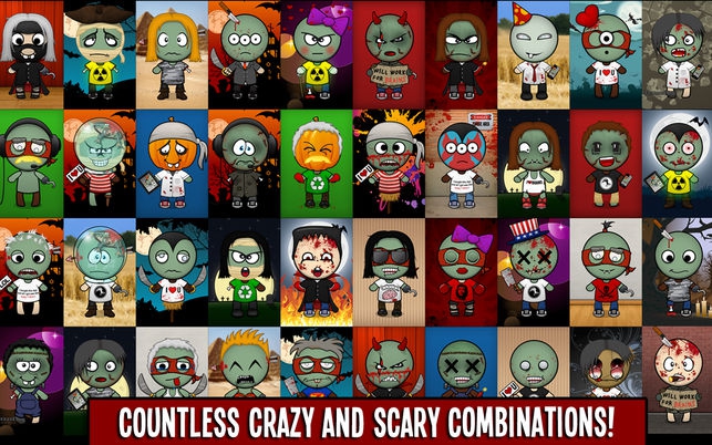 Make A Zombie (โปรแกรม Make A Zombie สร้างตัวการ์ตูนซอมบี้ บน Mac) : 