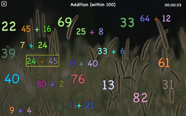 โปรแกรมคณิติศาสตร์ ฝึกคิดเลข Fun Math Games