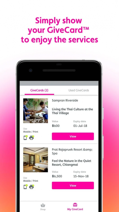 App เที่ยว ชิม ช้อปปิ้ง ได้บุญ Socialgiver
