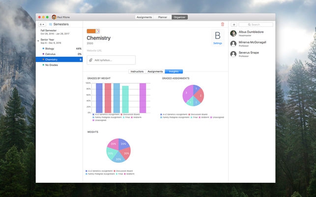 iHomework 2 (โปรแกรม iHomework 2 จัดการ การบ้าน ติดตามงาน บน Mac) : 