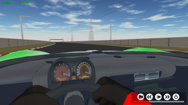 App เกมส์แข่งรถ Super Car Racing