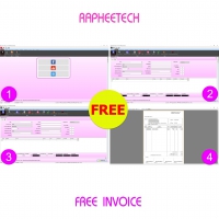 RAPTFreeInvoice (โปรแกรมพิมพ์ใบส่งของ ใบเสร็จ ใบกำกับภาษี ฟรี)