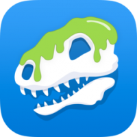 DINOZZZ (โปรแกรม DINOZZZ ลงสี ระบายสี ไดโนเสาร์ สามมิติ บน Mac)