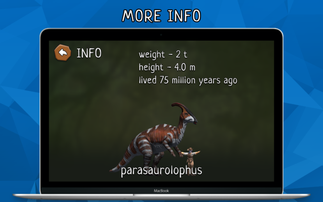 DINOZZZ (โปรแกรม DINOZZZ ลงสี ระบายสี ไดโนเสาร์ สามมิติ บน Mac) : 