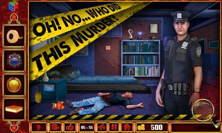 App เกมส์แก้ปริศนา Crime Investigation Files