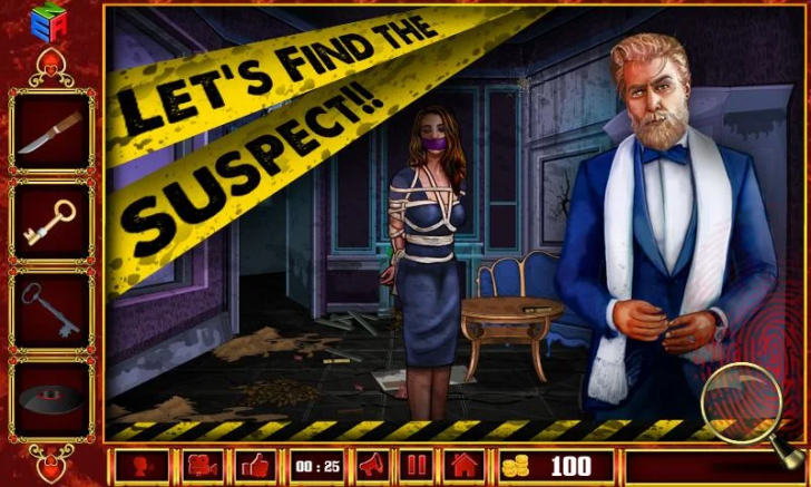 App เกมส์แก้ปริศนา Crime Investigation Files