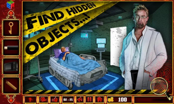 App เกมส์แก้ปริศนา Crime Investigation Files