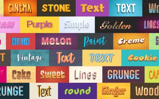 โปรแกรมออกแบบตัวหนังสือ Letters