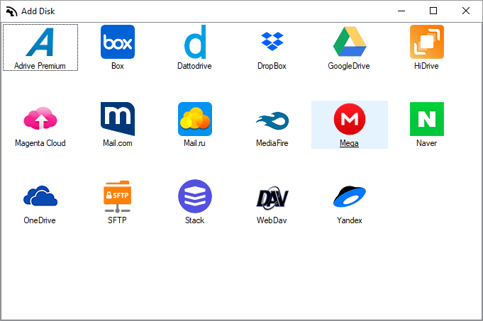 โปรแกรมจำลองไดร์ฟคลาวด์ Air Live Drive