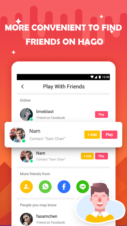 App โซเชียลเน็ตเวิร์คของคนเล่นเกมส์ HAGO