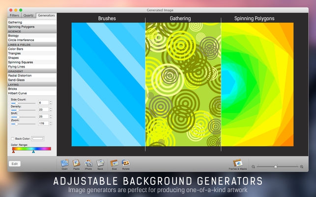 Image Tricks Lite (โปรแกรม Image Tricks Lite แต่งรูป เอฟเฟค สำเร็จรูป บน Mac) : 