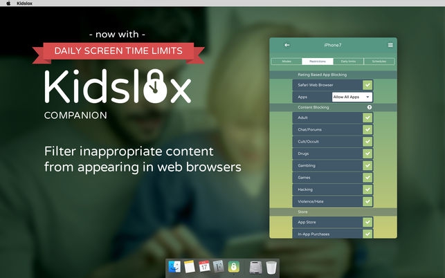 Kidslox (โปรแกรม Kidslox จัดการดูแลเวลาเล่น และ ควบคุมการใช้งานเด็ก บน Mac) : Kidslox (โปรแกรม Kidslox จัดการดูแลเวลาเล่น และ ควบคุมการใช้งานเด็ก บน Mac) :