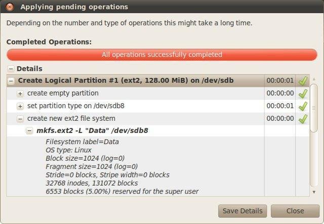 โปรแกรมจัดการพาร์ทิชัน แบ่งพาร์ทิชัน GParted