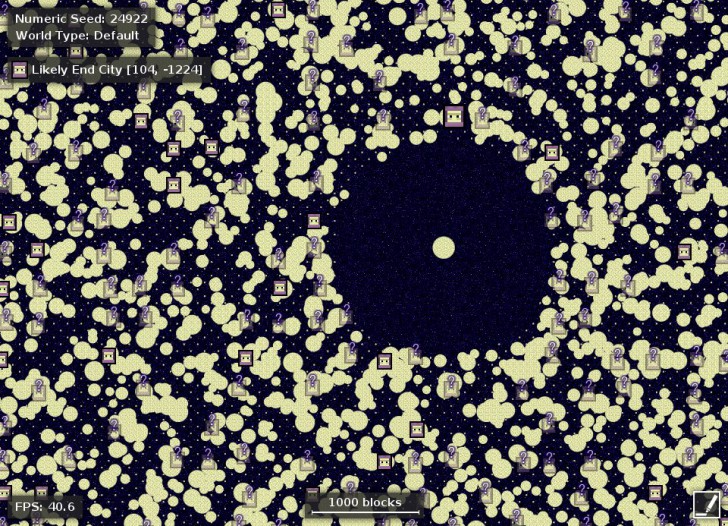 โปรแกรมดูแผนที่เกมส์ไมน์คราฟต์ Amidst