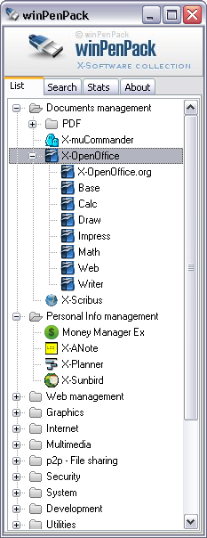 โปรแกรม รวมโปรแกรมฟรี winPenPack