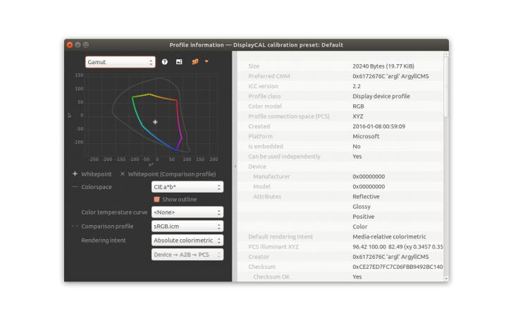 โปรแกรมปรับสีหน้าจอ DisplayCAL