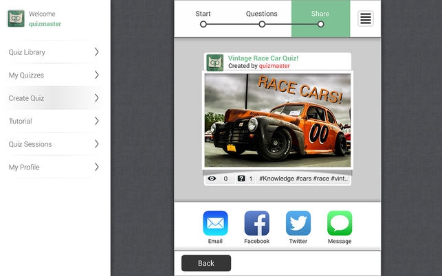 Quiz Creator (โปรแกรม Quiz Creator สร้างคำถาม แชร์และแบ่งปันได้ บน Mac) : Quiz Creator (โปรแกรม Quiz Creator สร้างคำถาม แชร์และแบ่งปันได้ บน Mac) :