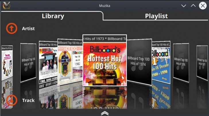โปรแกรมฟังเพลง Muzika Player
