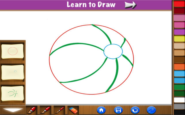 Learn to Draw (โปรแกรม Learn to Draw เรียนการวาดรูปสิ่งของ ครั้งแรก บน Mac) : 
