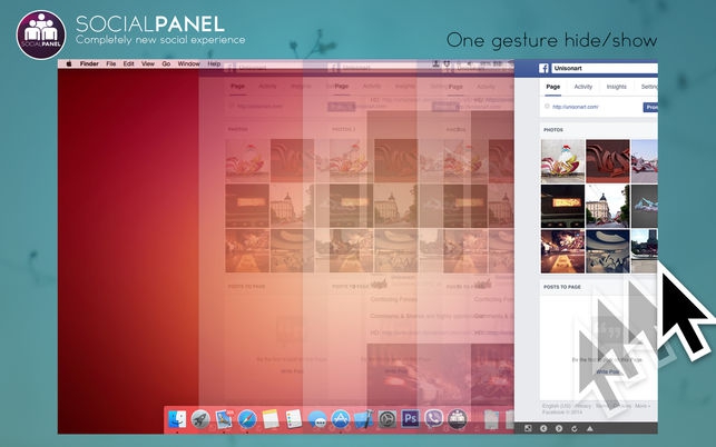 SocialPanel (โปรแกรม SocialPanel แผงควบคุมโซเชียล เข้าถึงได้หลายแบบ บน Mac) : SocialPanel (โปรแกรม SocialPanel แผงควบคุมโซเชียล เข้าถึงได้หลายแบบ บน Mac) :