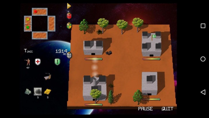 เกมส์วางแผน สร้างกองทัพปราบศัตรู Gigalomania