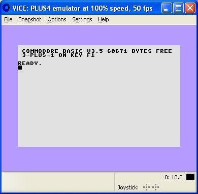 VICE (โปรแกรมจำลองซีพียู 8 บิต จำลองเครื่องเล่นเกมส์ยุค 8 Bits ฟรี) : VICE (โปรแกรมจำลองซีพียู 8 บิต จำลองเครื่องเล่นเกมส์ยุค 8 Bits ฟรี) :