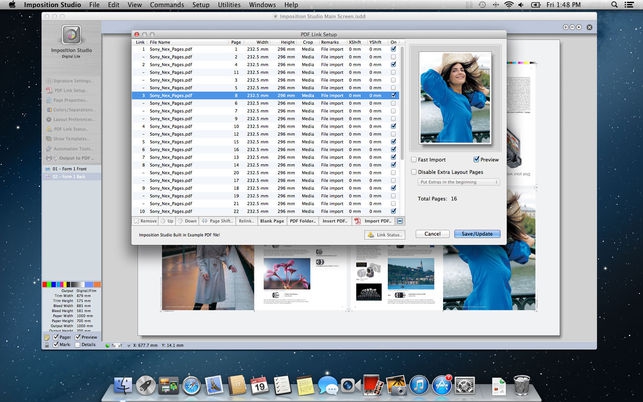 Imposition Studio (โปรแกรม Imposition Studio จัดเรียงหน้ากระดาษ PDF ใหม่ บน Mac) : 