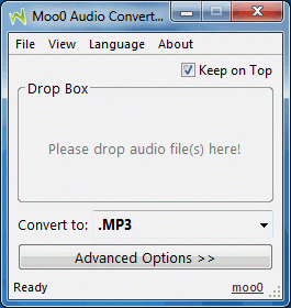 โปรแกรมแปลงไฟล์เสียง ฟรี Moo0 Audio Converter โปรแกรมแปลงไฟล์เสียง ฟรี Moo0 Audio Converter