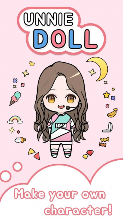App แต่งตัวตุ๊กตา Unnie Doll