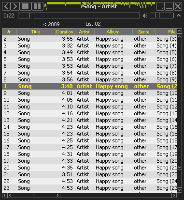 โปรแกรมฟังเพลง Moo0 Audio Player โปรแกรมฟังเพลง Moo0 Audio Player