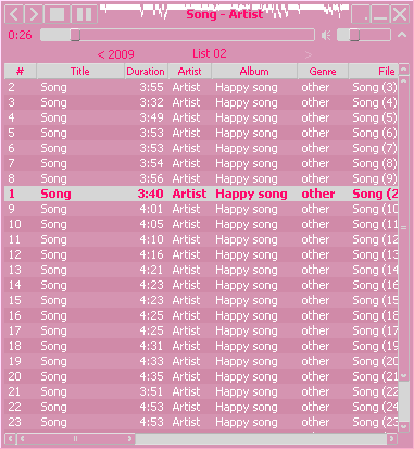 โปรแกรมฟังเพลง Moo0 Audio Player โปรแกรมฟังเพลง Moo0 Audio Player