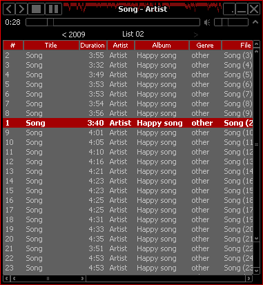 โปรแกรมฟังเพลง Moo0 Audio Player โปรแกรมฟังเพลง Moo0 Audio Player