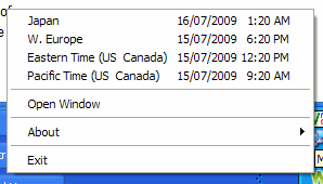 โปรแกรมนาฬิกาบอกเวลาโลก Moo0 World Time โปรแกรมนาฬิกาบอกเวลาโลก Moo0 World Time