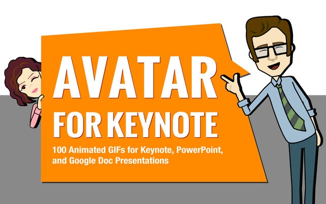 Avatar for Keynote (โปรแกรม Avatar for Keynote ใส่ภาพ ตัวการ์ตูน สำหรับงานนำเสนอ บน Mac) : Avatar for Keynote (โปรแกรม Avatar for Keynote ใส่ภาพ ตัวการ์ตูน สำหรับงานนำเสนอ บน Mac) :