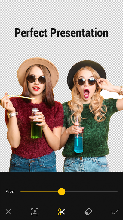 App เปลี่ยนฉากหลังภาพสวยๆ Cut Cut