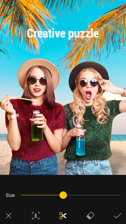 App เปลี่ยนฉากหลังภาพสวยๆ Cut Cut