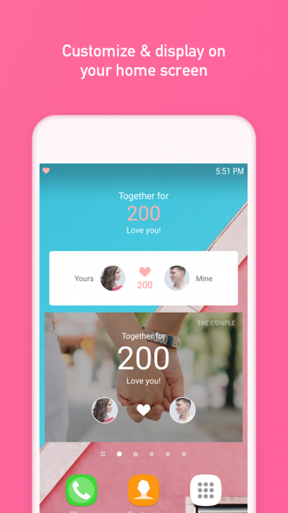 App ปฏิทินคู่รัก THE COUPLE