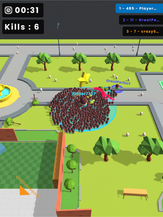 App เกมส์สงครามของคนดัง Popular Wars