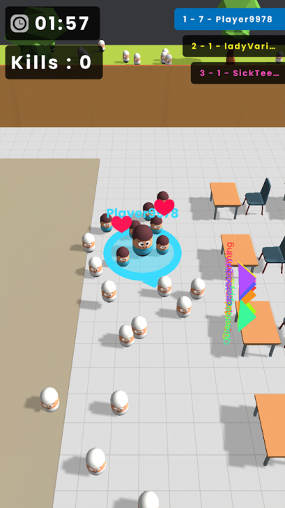 App เกมส์สงครามของคนดัง Popular Wars