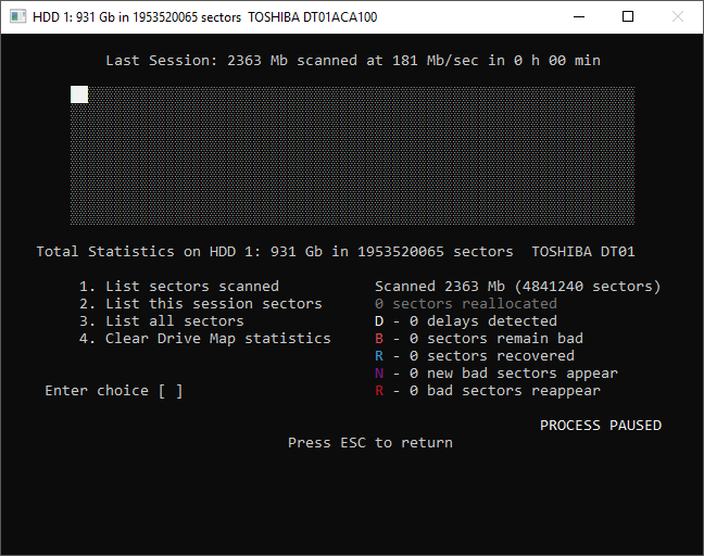HDD Regenerator (โปรแกรมซ่อม Hard Disk ที่ติด Bad Sector) : HDD Regenerator (โปรแกรมซ่อม Hard Disk ที่ติด Bad Sector) :