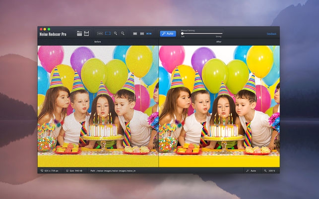 Noise Reducer Pro (โปรแกรมลด Noise ภาพ ลดจุดรบกวนบนภาพ ใช้บน Mac) : Noise Reducer Pro (โปรแกรมลด Noise ภาพ ลดจุดรบกวนบนภาพ ใช้บน Mac) :