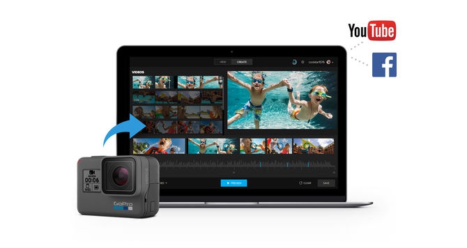 โปรแกรมตัดต่อวิดีโอ GoPro Quik โปรแกรมตัดต่อวิดีโอ GoPro Quik