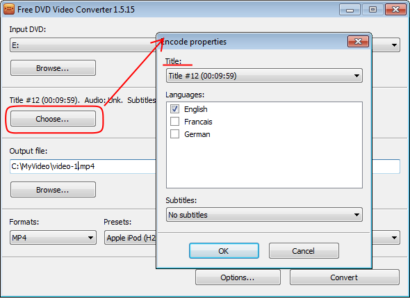 โปรแกรมแปลงไฟล์ DVD เป็นวิดีโอ Free DVD Video Converter โปรแกรมแปลงไฟล์ DVD เป็นวิดีโอ Free DVD Video Converter
